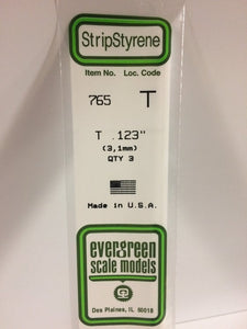269-765  -  T Shape .123 x .040" 3/