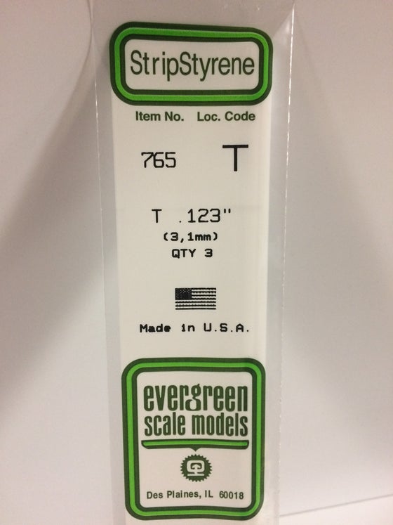 269-765  -  T Shape .123 x .040