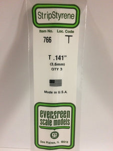 269-766  -  T Shape .141 x .046" 3/