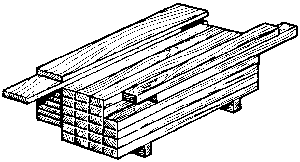 150-791  -  Mill Lumber Pack - HO Scale