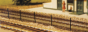 150-2850  -  Hairpin-Style Fence 15.5" - N Scale