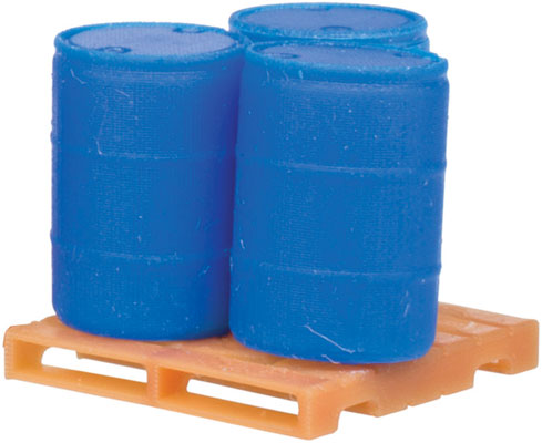 150-4002069  -  3D Access Barrel Pall Set - HO Scale