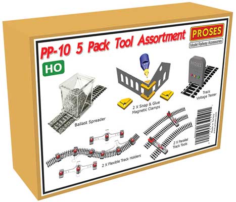 160-39029  -  Track Pack Tool Assort - HO Scale