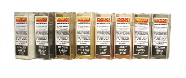 493-3100  -  Wthrng Powder Asrt 1oz 8/
