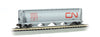 160-19163  -  4Bay Cyl Hop CN Gry Ndl - N Scale