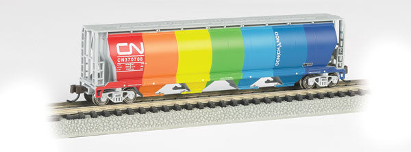 160-19151  -  4Bay Cyl Hop CN DEMO - N Scale