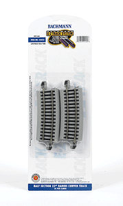160-44532  -  E-Z Tr NS 1/2 22" Rad 4/ - HO Scale