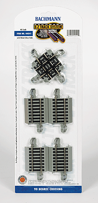 160-44541  -  E-Z Tr NS 90-Deg Crossing - HO Scale