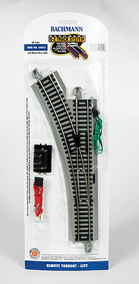 160-44561  -  E-Z Tr NS Turnout Rem LH - HO Scale