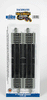 160-44528  -  E-Z Tr NS Str 9"Rerail 2/ - HO Scale