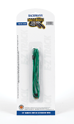 160-44598  -  E-Z Grn Switch Ext Cable - HO Scale