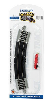 160-44502  -  E-Z Tr NS 18" Term w/wire - HO Scale