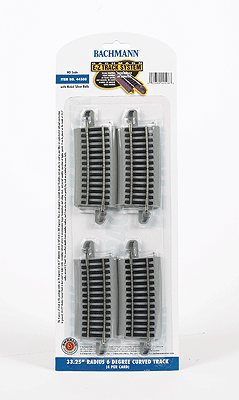160-44508  -  E-Z Tr NS Crv 33.25/6 4/ - HO Scale
