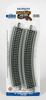 160-44501  -  E-Z Tr NS Crv 18" Rad 4/ - HO Scale