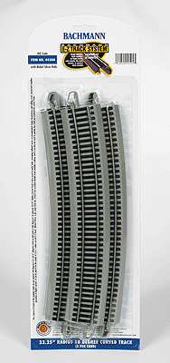 160-44504  -  E-Z Tr NS Crv 33.25/18 5/ - HO Scale