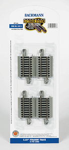160-44513  -  E-Z Tr NS Str 2-1/4" 4/ - HO Scale