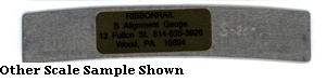 170-8026  -  5" Trk gauge 26" radius - N Scale