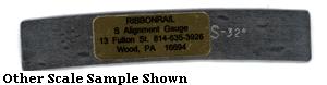 170-8032  -  5" Trk gauge 32" radius - N Scale