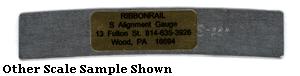 170-8036  -  5" Trk gauge 36" radius - N Scale