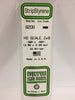 269-8208  -  Styrene strip 2x8"    10/ - HO Scale