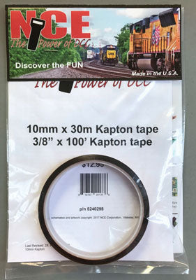 524-298  -  10mm Kapton Tape 100'