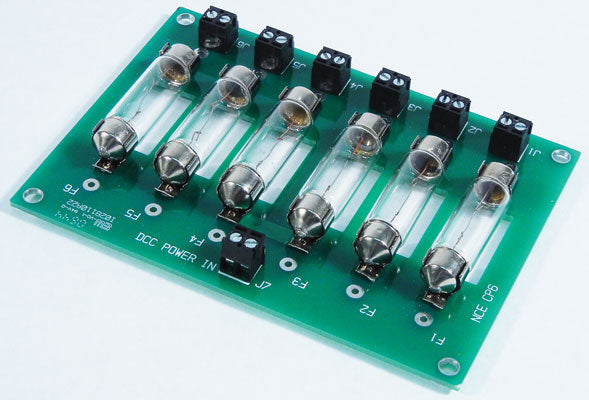 524-227  -  6-Zone DCC Circuit Prtctr