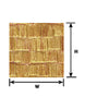 570-91644  -  Sht Wd Shk Bge .375" 24x7 - G Scale