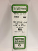 269-8408  -  Styrene strip 4x8"    10/ - HO Scale
