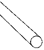 570-90291  -  Acrylic Rod 8.5x1/16" 40/