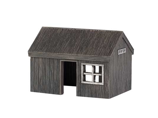 160-35906  -  Trackside Station - HO Scale