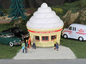 160-35303  -  Ice Cream Stand B/U - O Scale