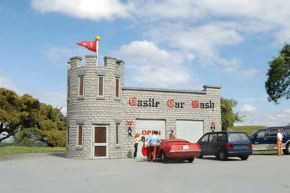 160-35210  -  Castle Car Wash - HO Scale