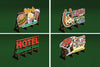 160-39103  -  Laser-Cut Billboard Kit - HO Scale
