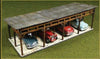 160-39102  -  Laser-Cut Car Shed Kit - HO Scale