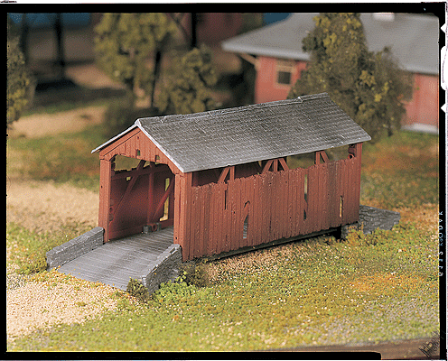 160-45992  -  Covered Bridge Kit - O Scale