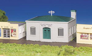 160-45145  -  Police Station Kit - HO Scale