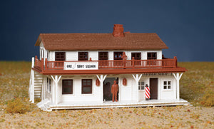 160-45162  -  Saloon & Barber Shop Kit - HO Scale