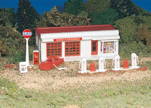 160-45174  -  Gas Station Kit - HO Scale