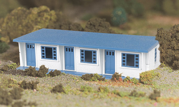 160-45616  -  Motel Kit Wht/Blu - O Scale