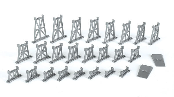 160-42523  -  Graduated Trestle Set 26/ - N Scale