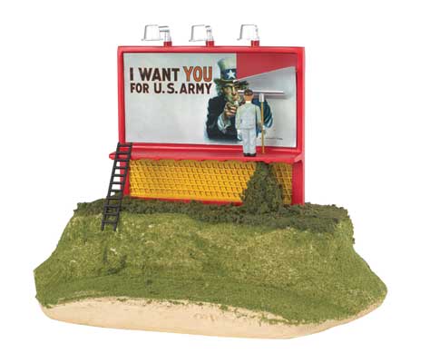 160-42604  -  Op Bllbrd Uncle Sam - O Scale