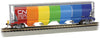 160-73805  -  4Bay Cyl Grn Hop CN DEMO - HO Scale