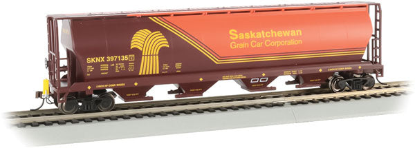 160-73802  -  4Bay Cyl Grn Hop Sskchwn - HO Scale