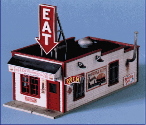 184-290  -  Fred & Red's Cafe - O Scale