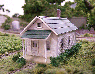 184-79  -  Shotgun House Kit - N Scale
