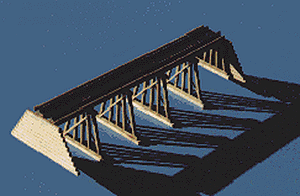 184-71  -  Pile & frame trestle kit - N Scale