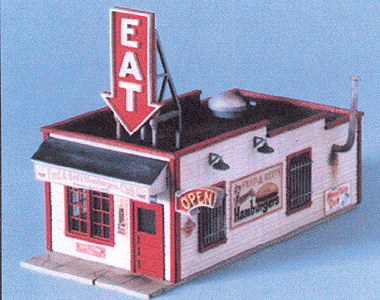 184-90  -  Fred & Red's Hamburgers - N Scale