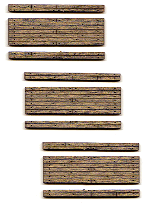 184-14  -  Wd Grade Crossing 1-Lane - N Scale