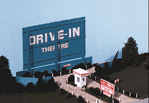 184-68  -  Drive-in theatre - N Scale