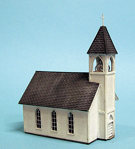 184-169  -  Church Wood Frame - HO Scale